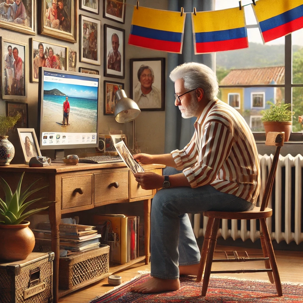 Colombiano en etapa reflexiva